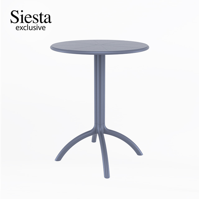 SIESTA 옥토퍼스 테이블 600 원형 야외용 카페 시에스타