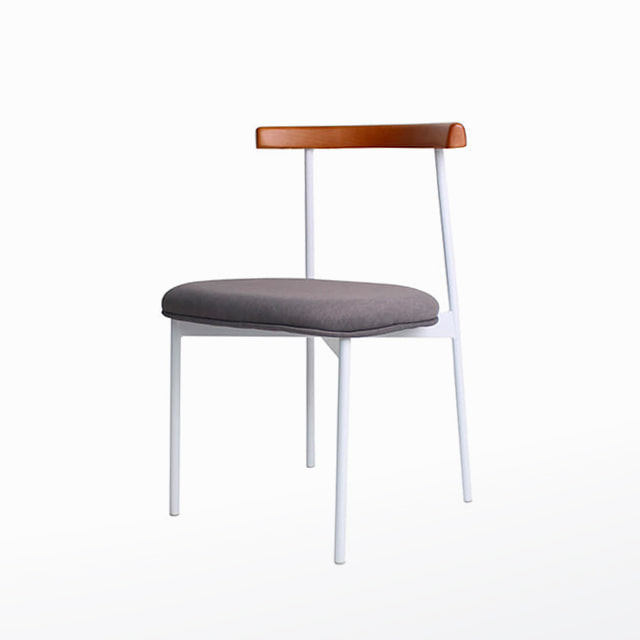 사라체어 우드 패브릭 철제 인테리어 카페 디자인 의자