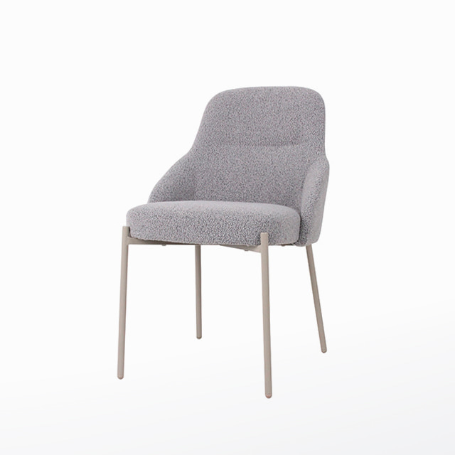 바디체어 패브릭 철제 인테리어 카페 디자인 의자