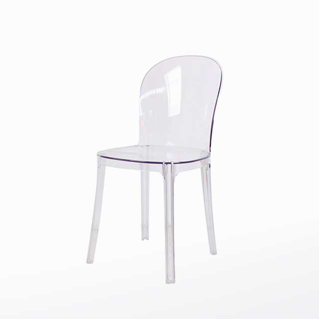 퓨어체어 폴리카보네이트 사출 인테리어 카페 디자인 의자
