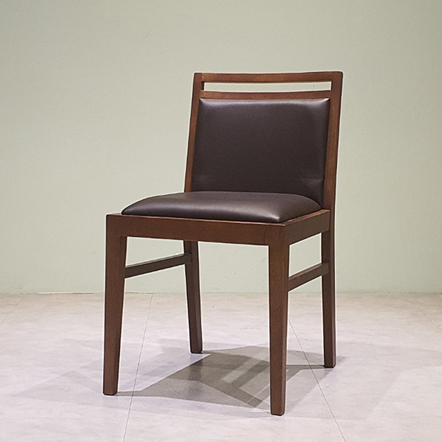 노아체어 고무나무 우드 의자 인테리어 카페 디자인