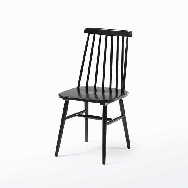 크리스티체어 고무나무원목 카페 인테리어 디자인 의자