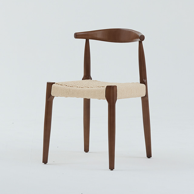 카우실방석체어 비취원목 인테리어 카페 디자인 의자