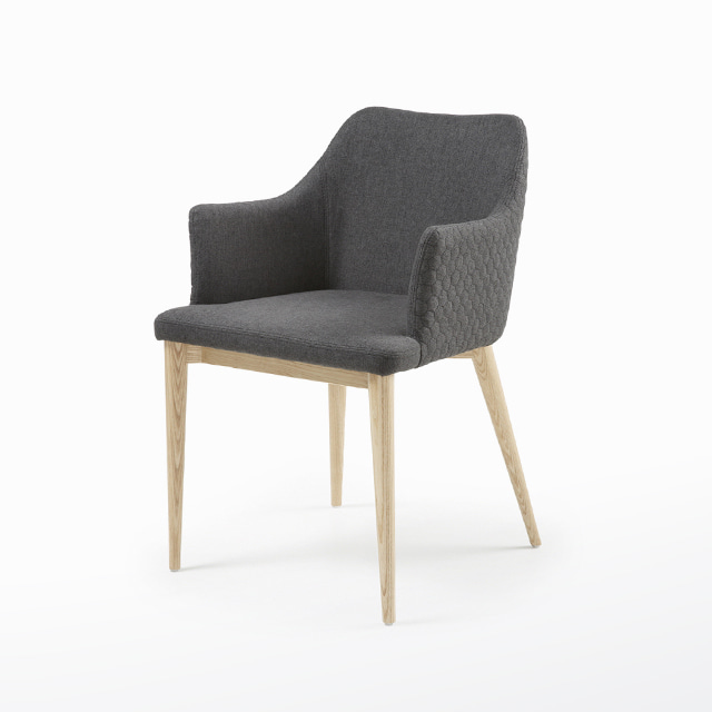 다나이체어 목재 패브릭 카페 인테리어 디자인 의자