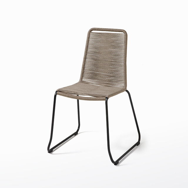 메간체어 철제 로프 카페 인테리어 디자인 의자
