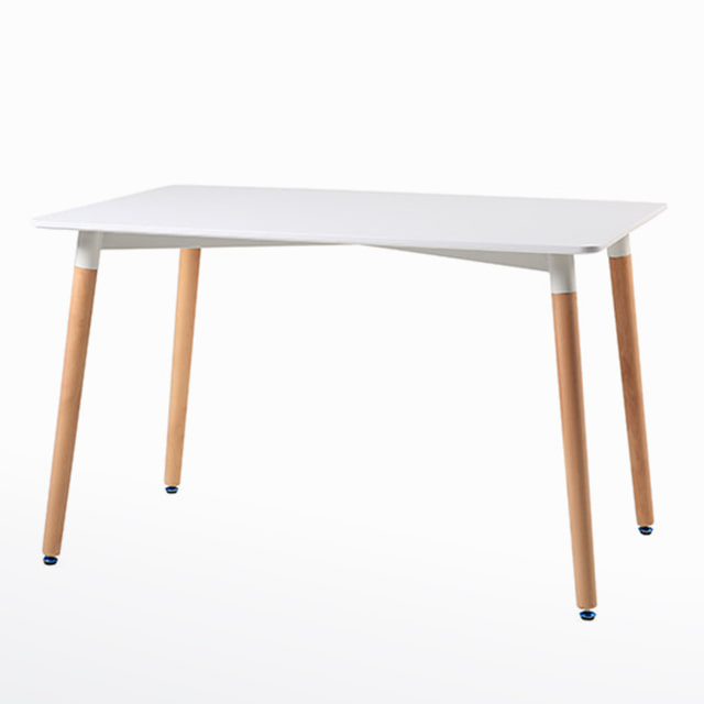 리옹탁자 80X120각 테이블 목재 우드 카페 홈인테리어 디자인