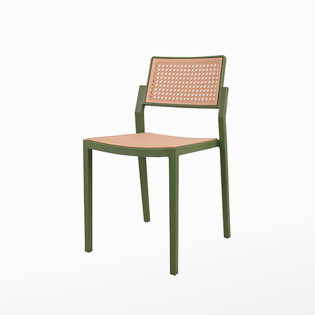 라미체어 라탄 플라스틱 사출 인테리어 카페 디자인 의자