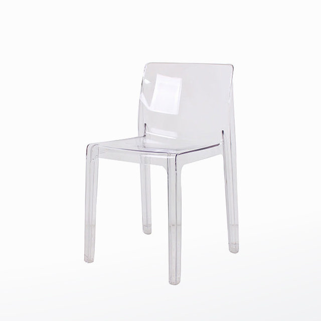 우노체어 폴리카보네이트 사출 인테리어 카페 디자인 의자