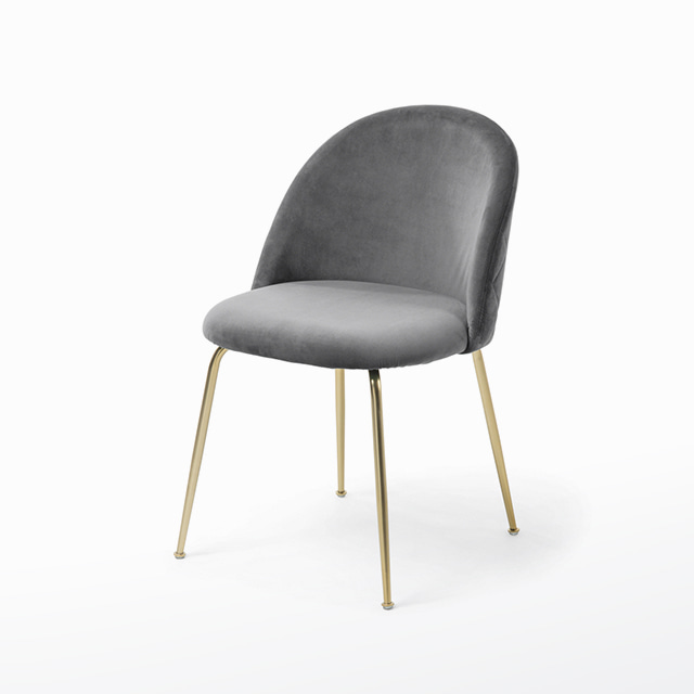 미스테르체어 철제 패브릭 카페 인테리어 디자인 의자