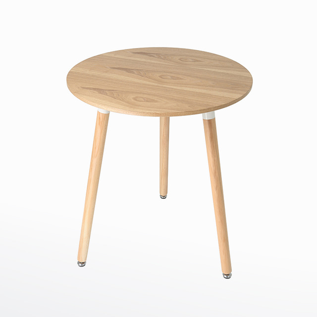 리옹탁자 60원형 테이블 목재 우드 카페 홈인테리어 디자인