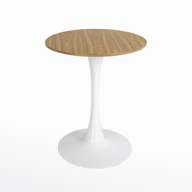 리빙탁자 원색 화이트 600 테이블 목재 철제 카페 홈인테리어 디자인
